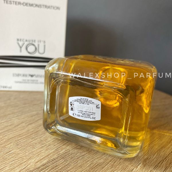 Духи Женские Emporio Armani Because It’s You (Tester) 100 ml Емпорио Армани Бикос Интс Ю (Тестер) 100 мл 123274 фото