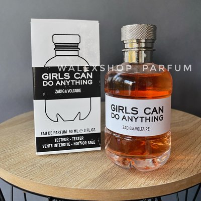 Жіночі Духи Zadig & Voltaire Girls Can Do Anything (Tester) 90 ml Задіг Вольтер Герл Кен Ду Єнісін 90 мл 123278 фото