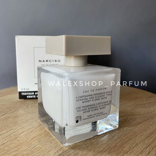 Духи Жіночі Narciso Rodriguez Narciso Eau De Parfum (Tester) 90 ml Нарцисо Родрігез Парфум (Тестер) 90 мл 123279 фото